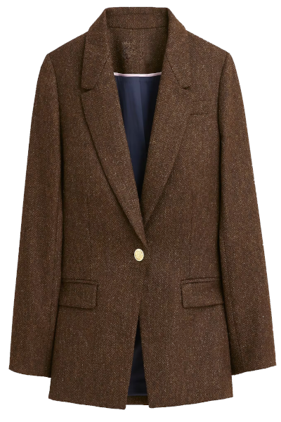 Women's Classic Brown Blazer