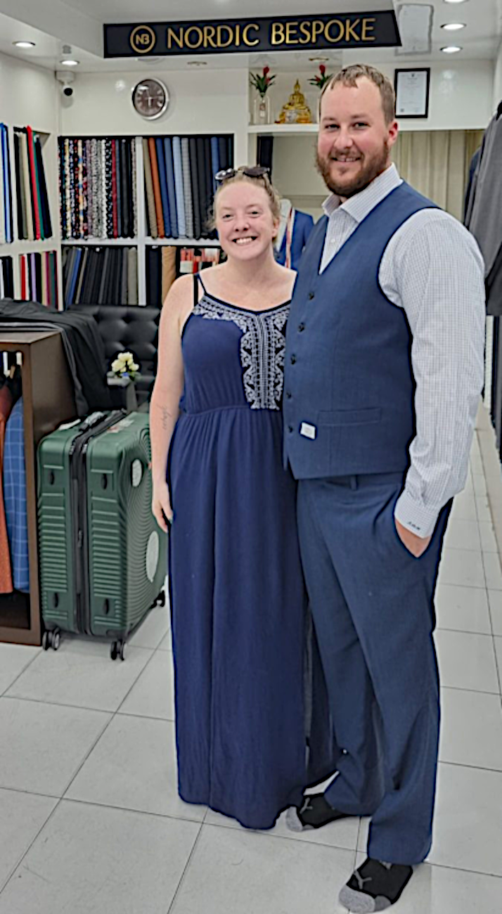 Bespoke tailored clothing example 1