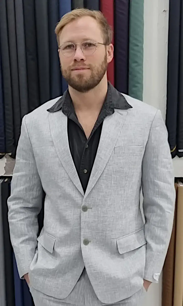 Bespoke tailored clothing example 3