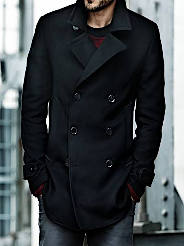 Bespoke Men's Overcoat Style 1