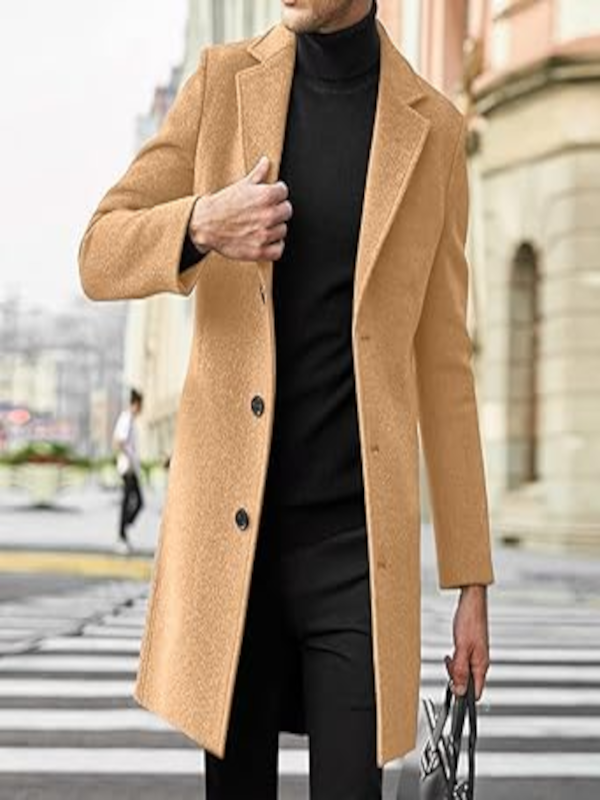 Bespoke Men's Overcoat Style 2